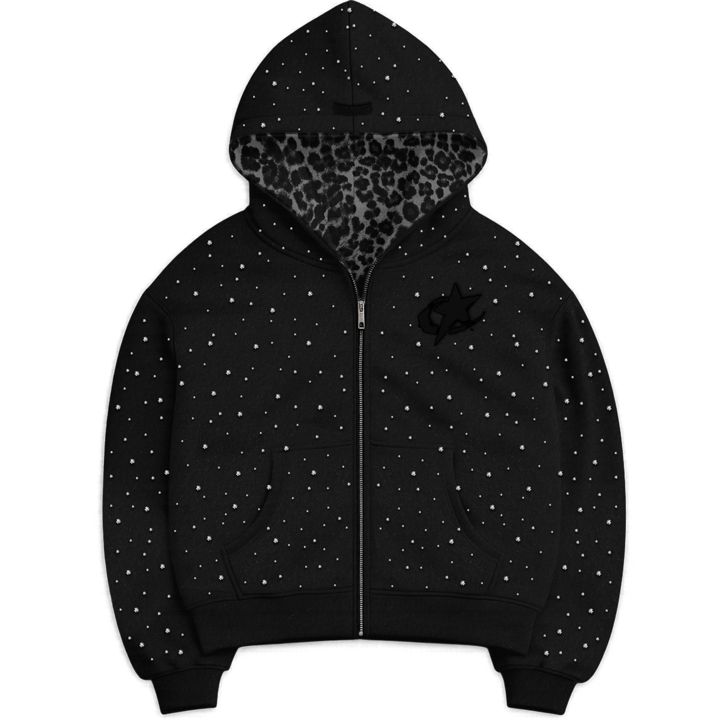 Leopard Zip Hoodie (VVS Edition)