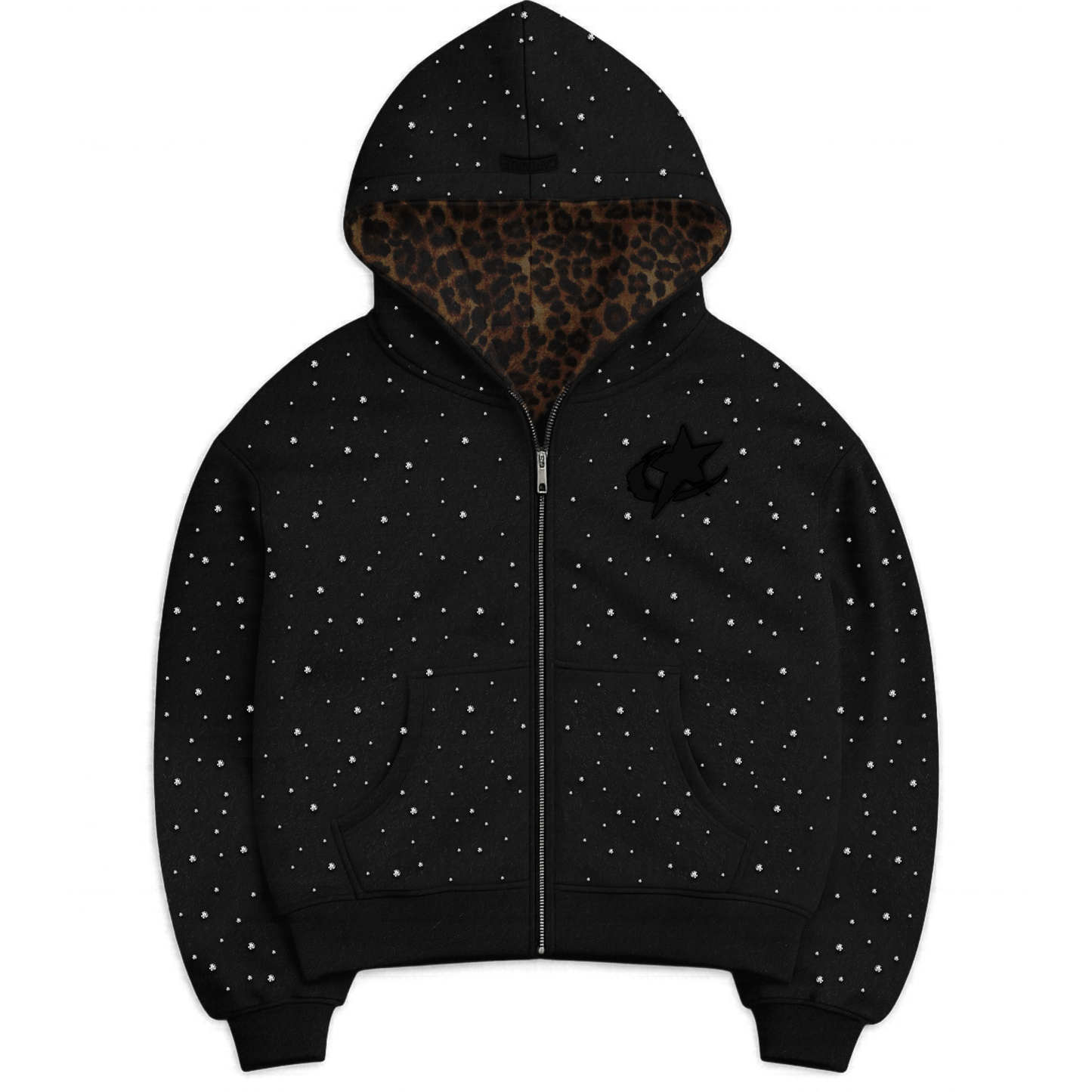 Leopard Zip Hoodie (VVS Edition)